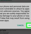 Allow Apps from Unknown Sources on Android