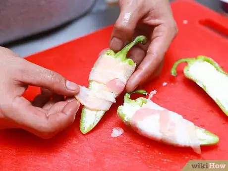 Image titled Make Stuffed Jalapenos Step 4