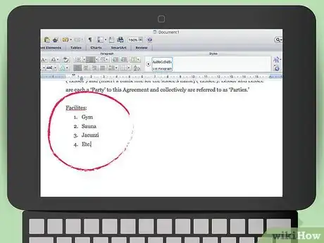 Image titled Draft a Sporting Facility Contract Step 5