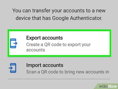 Image titled Transfer Authenticator Codes to New Phone Step 5