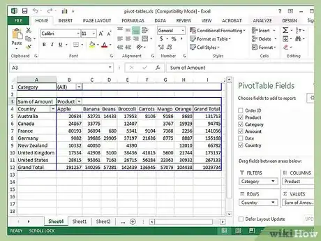 Image titled Add Rows to a Pivot Table Step 1