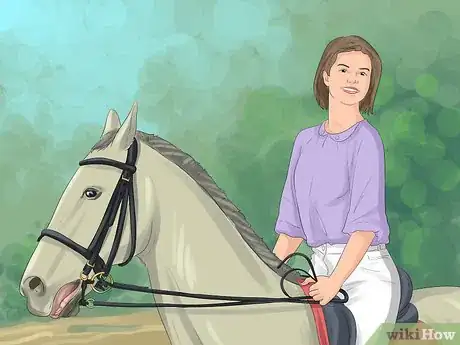 Image titled Canter on a Horse for the First Time Step 6