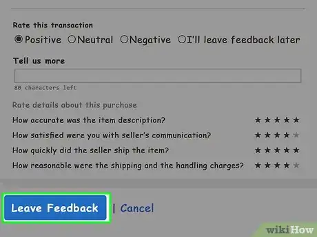 Image titled Leave Feedback on eBay on PC or Mac Step 9