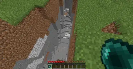 Image titled Get down a minecraft ravine step 12.png