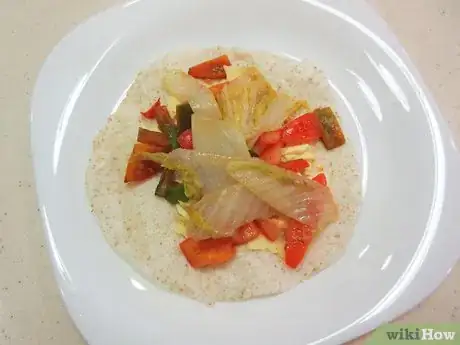 Image titled Make Veggie and Melted Cheese Wraps Step 4