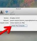 Unlink a Computer from a Dropbox Account