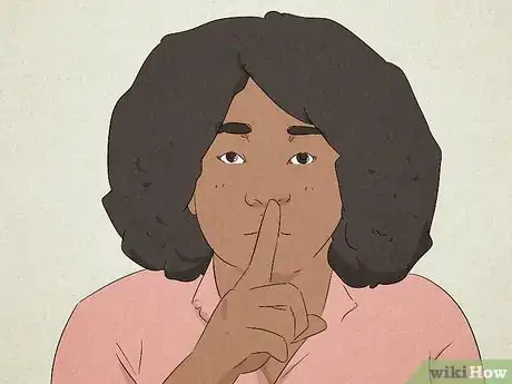 Image titled Make Others Be Quiet Step 1