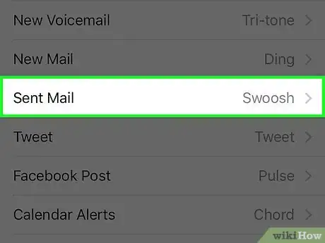 Image titled Change the Sent Mail Ringtone on an iPhone Step 3