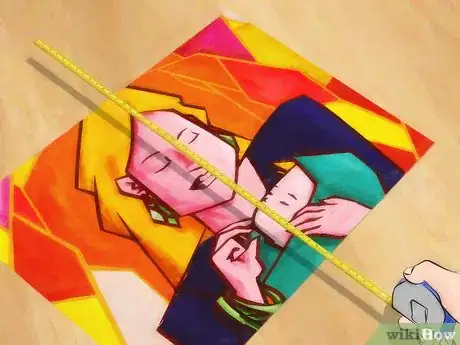 Image titled Frame a Canvas Step 1