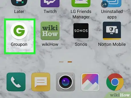 Image titled Track an Order on Groupon on Android Step 1