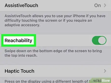 Image titled Use Reachability on an iPhone Step 3