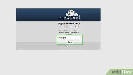 Image titled Install OwnCloud on a Website Hosting Account Step 18