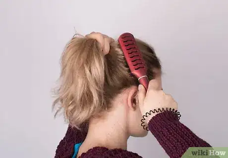 Image titled Create a Textured Ponytail Step 2