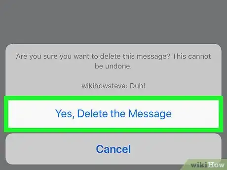 Image titled Delete a Direct Message on Slack on iPhone or iPad Step 10