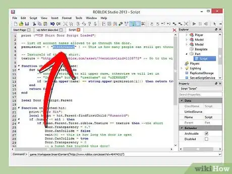 Image titled Make a VIP T Shirt Door on Roblox Step 8