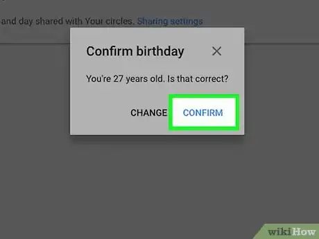 Image titled Change Age on YouTube Step 12