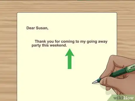 Image titled Start a Thank You Letter Step 3