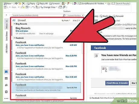 Image titled Manage Email Using Microsoft Outlook Rules Step 1