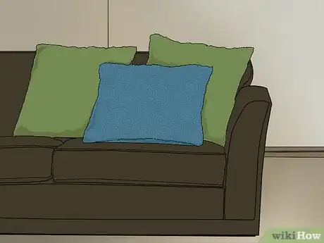 Image titled Decorate a Leather Couch Step 4