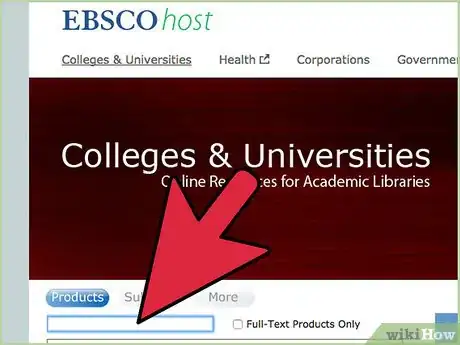 Image titled Search an EBSCOhost Research Database Step 2