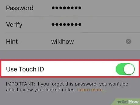Image titled Reset Your Password for Locked Notes on an iPhone Step 10