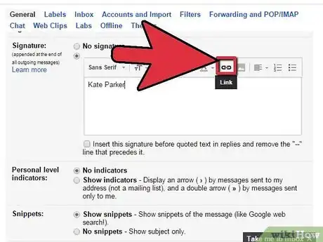 Image titled Add a Signature to a Gmail Account Step 5