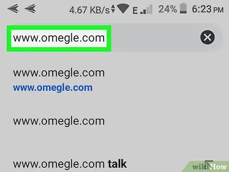 Image titled Send a Message on Omegle on Android Step 8