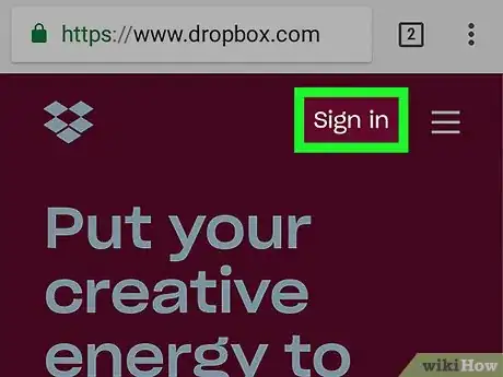 Image titled Change Your Email on Dropbox on Android Step 2