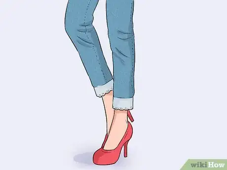 Image titled Hem Jeans with Hot Glue Step 13