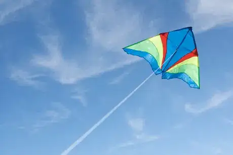 Image titled Kite in the sky