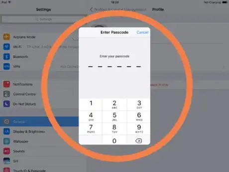 Image titled IPadprofileinstall_passcode2.png