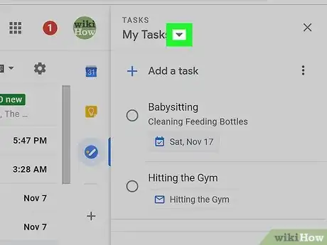 Image titled Switch Google Task Lists on PC or Mac Step 3