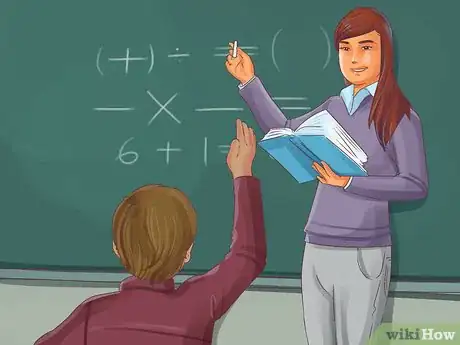Image titled Be Your Math Teacher's Favorite Student Step 1
