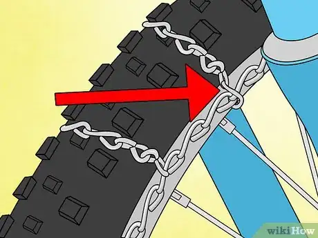 Image titled Convert Bicycle Tires Into Studded Snow Tires Step 16