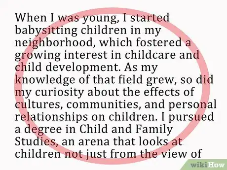 Image titled Write an Effective Statement of Purpose Step 4