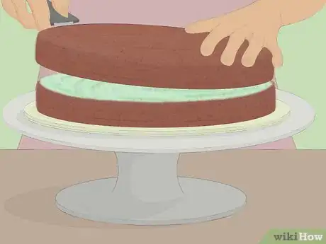 Image titled Make a Wedding Cake Step 12