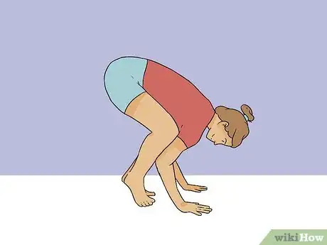 Image titled Do the Baby Crow Pose Step 7