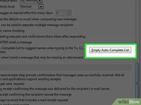 Image titled Clear the Outlook Autocomplete Cache Step 5