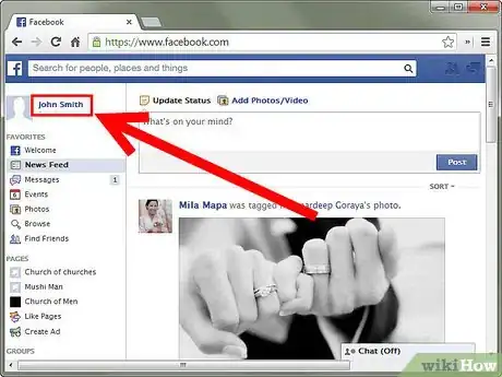 Image titled Hide Your E Mail on Your Facebook Profile Step 2