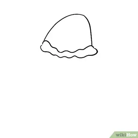 Image titled 03 Draw a big lump on the top line. Step 03