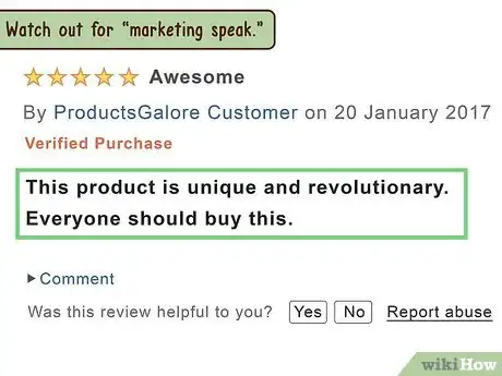 Image titled Spot Fake Product Reviews Online Step 1