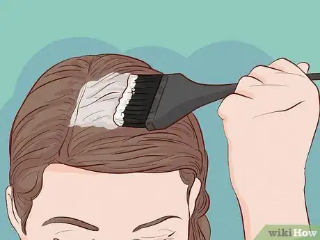 Image titled Dye Red Hair Blonde Underneath Step 6