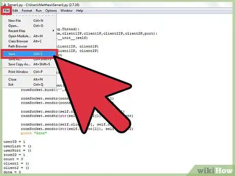 Image titled Write a Server with Python Step 9