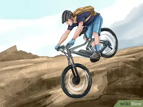 Image titled Mountain Bike Downhill Step 4