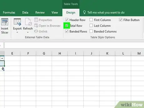 Image titled Add a Total Row in Excel Step 4