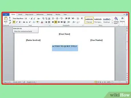 Image titled File a Quiet Title Step 6