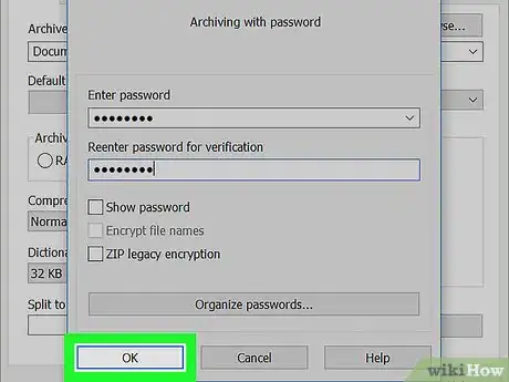 Image titled Protect a Zip File with a Password on PC or Mac Step 11