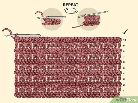 Image titled Crochet a Christmas Stocking Step 06