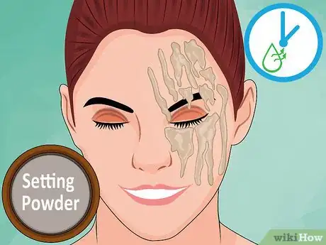 Image titled Do Melted Face Costume Makeup Step 11