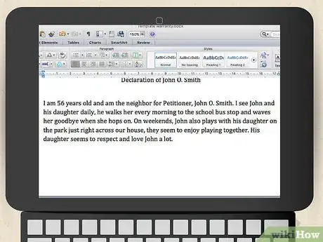 Image titled Write a Family Law Declaration in Washington State Step 6